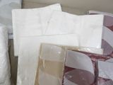 many different types of paper on the table