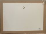 a picture of a picture hanging on a wall in a room