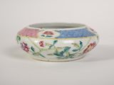 a small bowl with a floral design on it