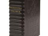 an image of a black book with gold lettering on it