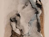 drawing of a man and a woman standing next to each other