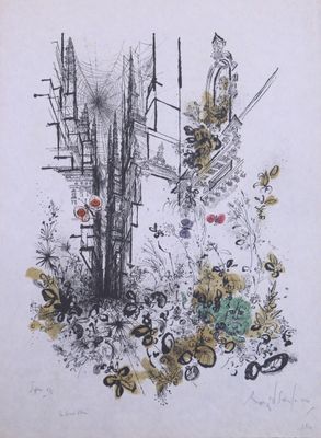 une image représentant un dessin d'un arbre sur lequel figure une horloge
