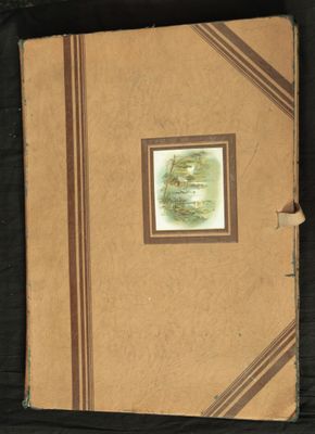 une photo d'un livre sur lequel figure l'image d'un arbre