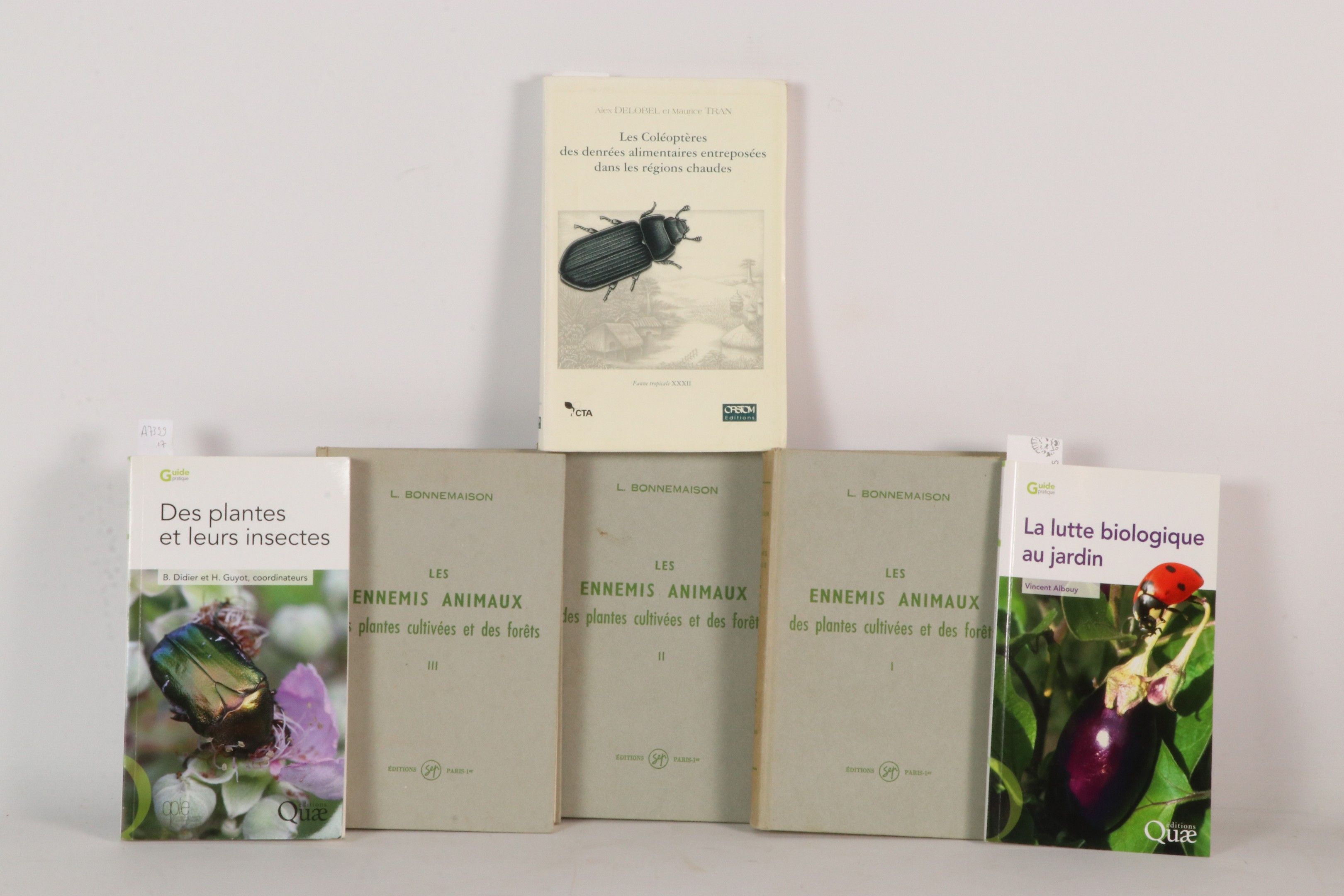 [ENTOMOLOGIE] Réunion de 6 volumes :