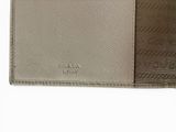 a close up of a wallet on a white background
