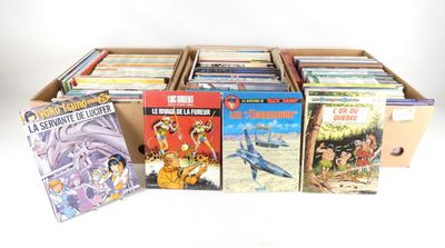 a lot of books in a box on the table