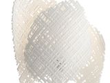 une photo d'une lampe de table blanche avec un pied blanc