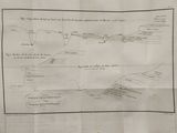 an old map on a piece of paper on a table