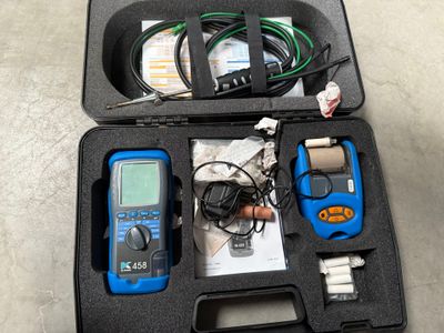 Lot comprenant : - Analyseur de combustion KANE type 458 - B… - Photo 1