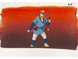 an image of a drawing of a man with a bow and arrow