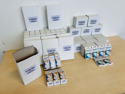 x34 boites de 6 pansements (204 pansements (2 modèles)