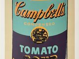 andy warhols, ' campbell ' s tomato soup, from the andy warhols collection of andy warhols