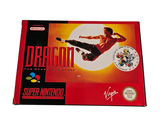 dragon super nintendo game box front