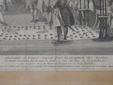 a drawing of a man playing a game of domino
