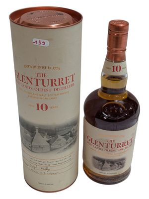 glenturriet 10 year old single malt scotch whisky