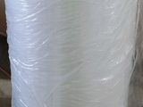a large roll of plastic wrapped up on a table