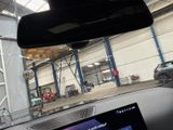 a view of a car from inside of a car