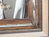 a picture of a painting of a woman in a white dress