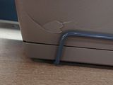 a close up of a laptop computer on a desk