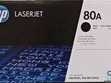 hp 80a black laser toner cartridge for laser printers