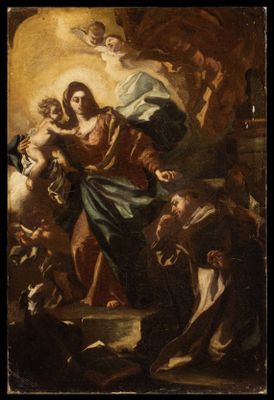 Francesco De Mura (Naples, 1696 - 1782) - La Vierge et l'Enf…