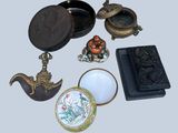 a lot of items that are sitting on a table