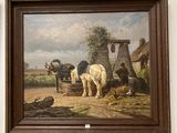 une image d'un tableau sur le mur d'un bâtiment