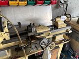 a machine that is sitting on a table in a workshop