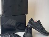 nike air force 1 ' 07 black / black / white