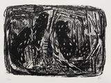 une image représentant un dessin en noir et blanc d'une forêt