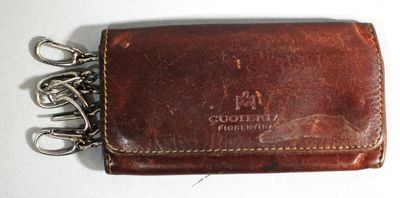 CUOIERIA Portefeuille en cuir marron