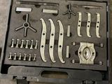 a tool set in a case on the floor