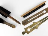 a lot of tools that are laying out on the table