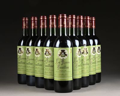 12 B LA ROSE PAUILLAC (5 B.G.) Pauillac 1997