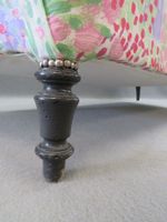 Méridienne, garniture tissu floral. (photo 6)