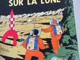 the cover of the book ona marche sur la lune
