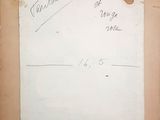 an old picture of a piece of paper with writing on it