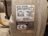 a close up of a machine with a label on it