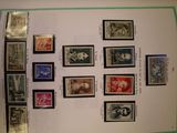 a picture of a picture of a collection of stamps