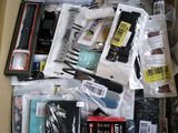 a box full of electronics and other items that are in it
