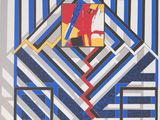 an image of a picture of a painting on a wall