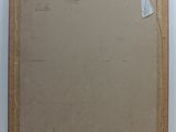 an old photo of a piece of paper with a piece of paper on it
