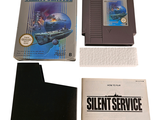 an image of a set of three video games including silent service and silent service
