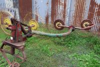 1 rateau fanneur 4 soleils JOHN DERRE type P140 (photo 3)