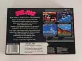 the back cover of a video game box with a picture of the game