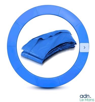 a picture of a blue object in a circle