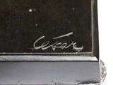 an image of a close up of a clock on a table
