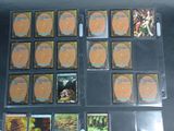 a lot of cards that are on the table