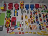 a lot of toys that are sitting on a table