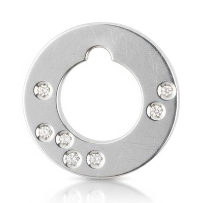 an image of a close up of a circle of diamonds on a white background